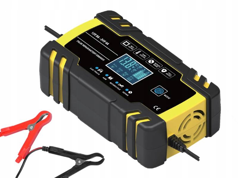 

Prostownik Ładowarka Do Akumulatora 12V 8A -24V 4A