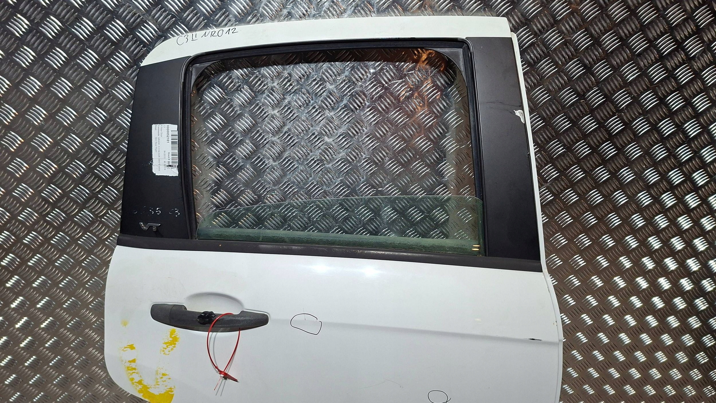 Tür rechts heck CITROEN C3 II 2009