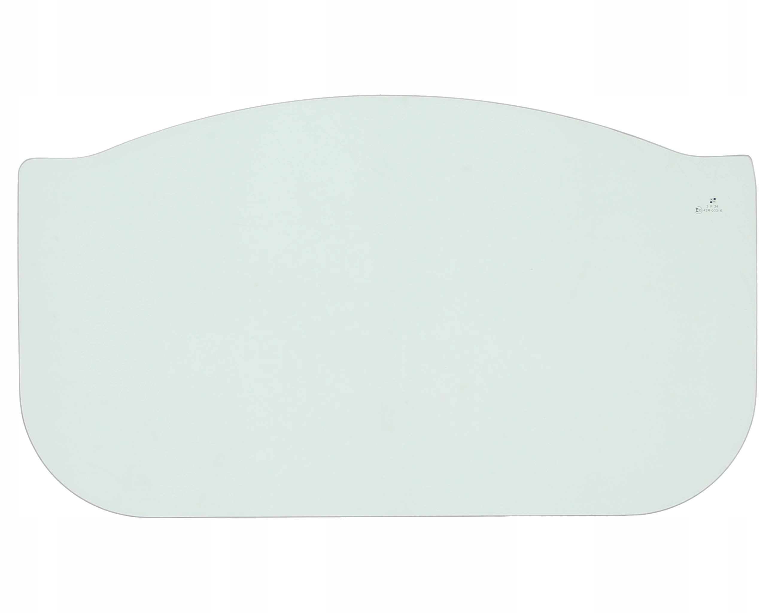 sklo bagr Cat přední spodní 70/30 252-1245