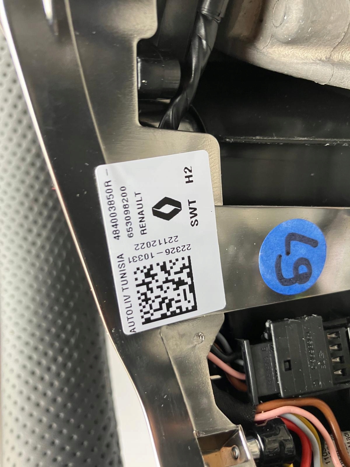 lenkrad Leder MULTIFUNKCJA MEGANE V E-TECH