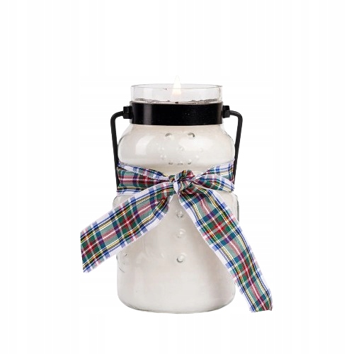 Malá svíčka Sugar Cookie – Sněhulák Cheerful Candle