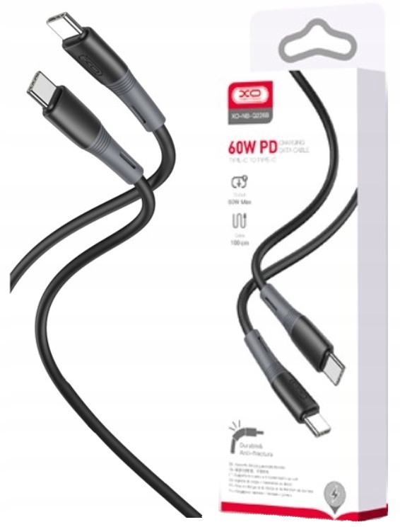Szybki Kabel USB typ -C Quick Charge QC 3.0 PD 60W