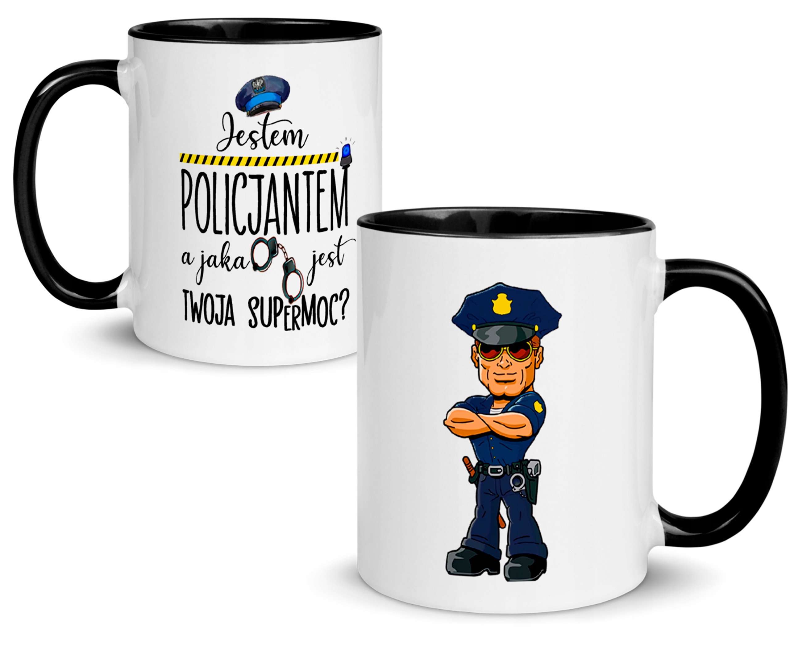

Kolorowy Kubek Policjanta Policjantki