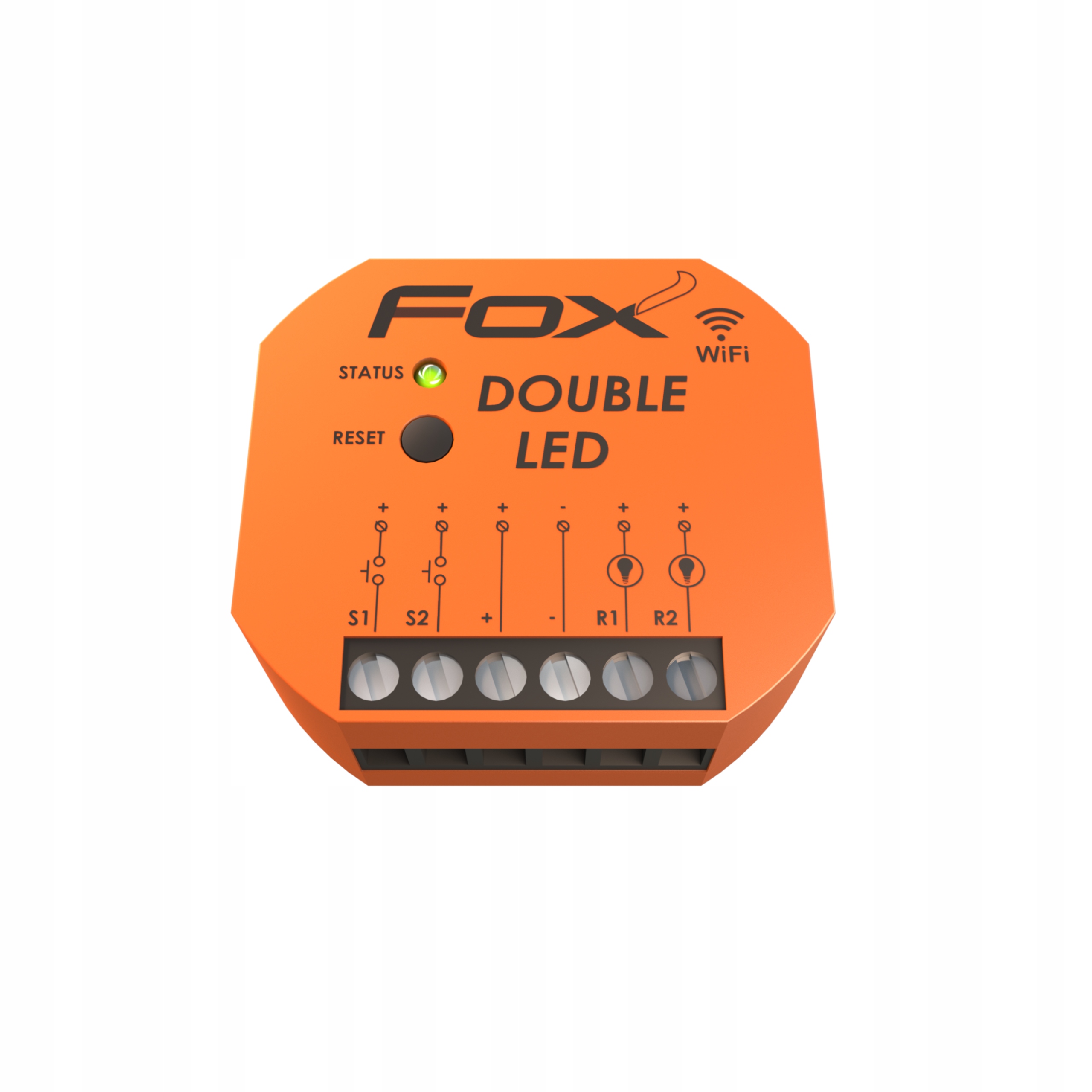 Wi-Fi ovladač pro dvoukanálové Led osvětlení 12 V Double Led Fox