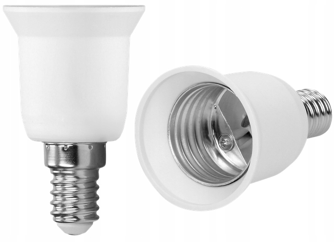 

Przejściówka Adapter Do Żarówki Z E14 Na E27