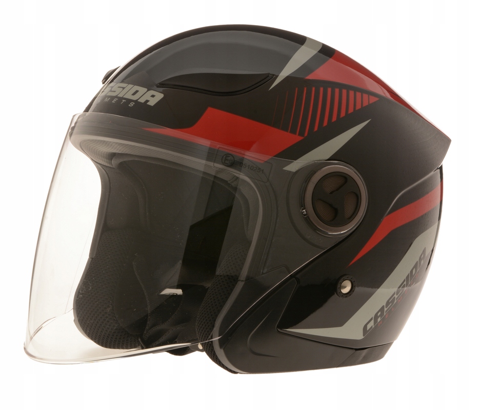 CASSIDA KASK MOTOCYKLOWY SKUTER LINIA ECO ODBLASK Rozmiar M