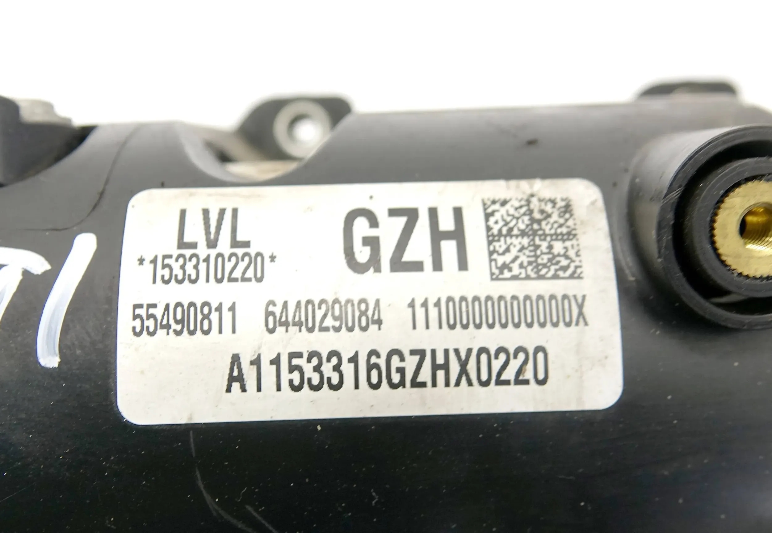 intake manifold throttle flap OPEL INSIGNIA A 1.6 55569989