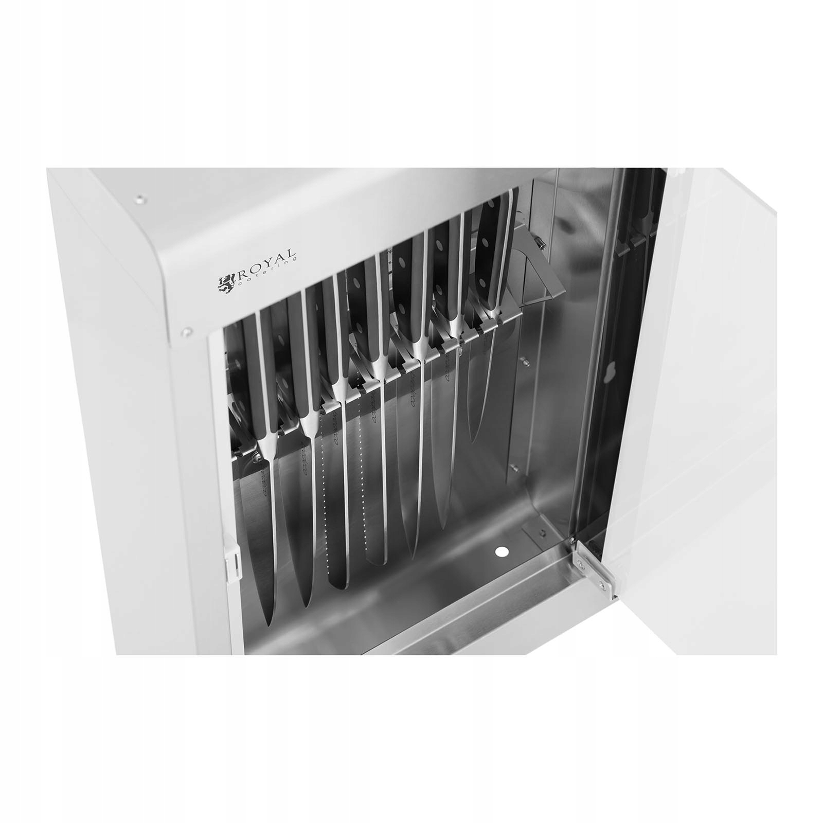 STERYLIZATOR DO NOŻY 8W NAŚWIETLACZ NA 14 NOŻY Przeznaczenie do noży