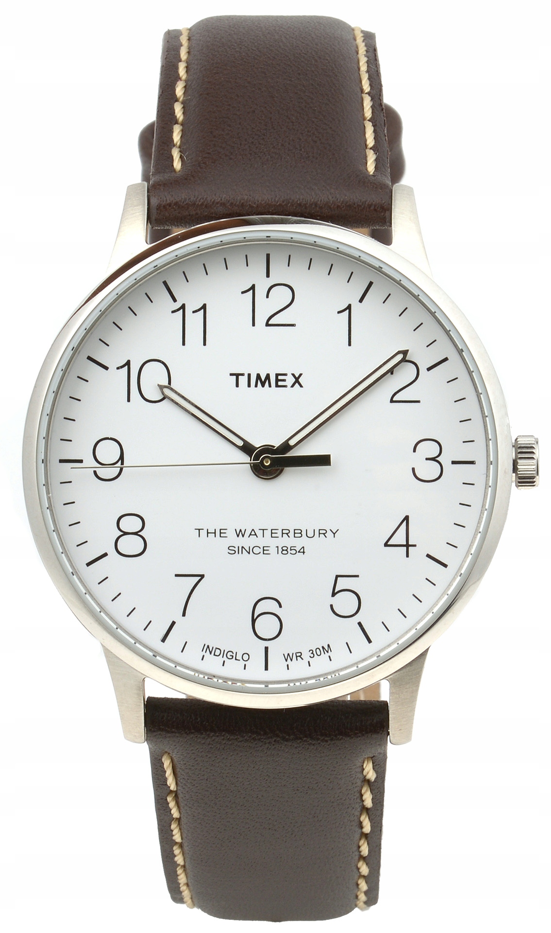 

Zegarek męski na skórzanym pasku Timex Indiglo
