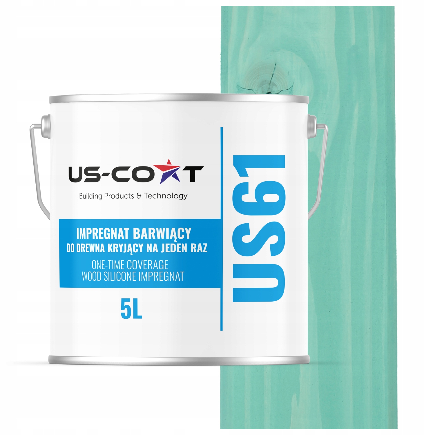 Impregnácia Na Drevo Extra Farba S Voskom Chron Farby Naraz Uv Mätová 5 L