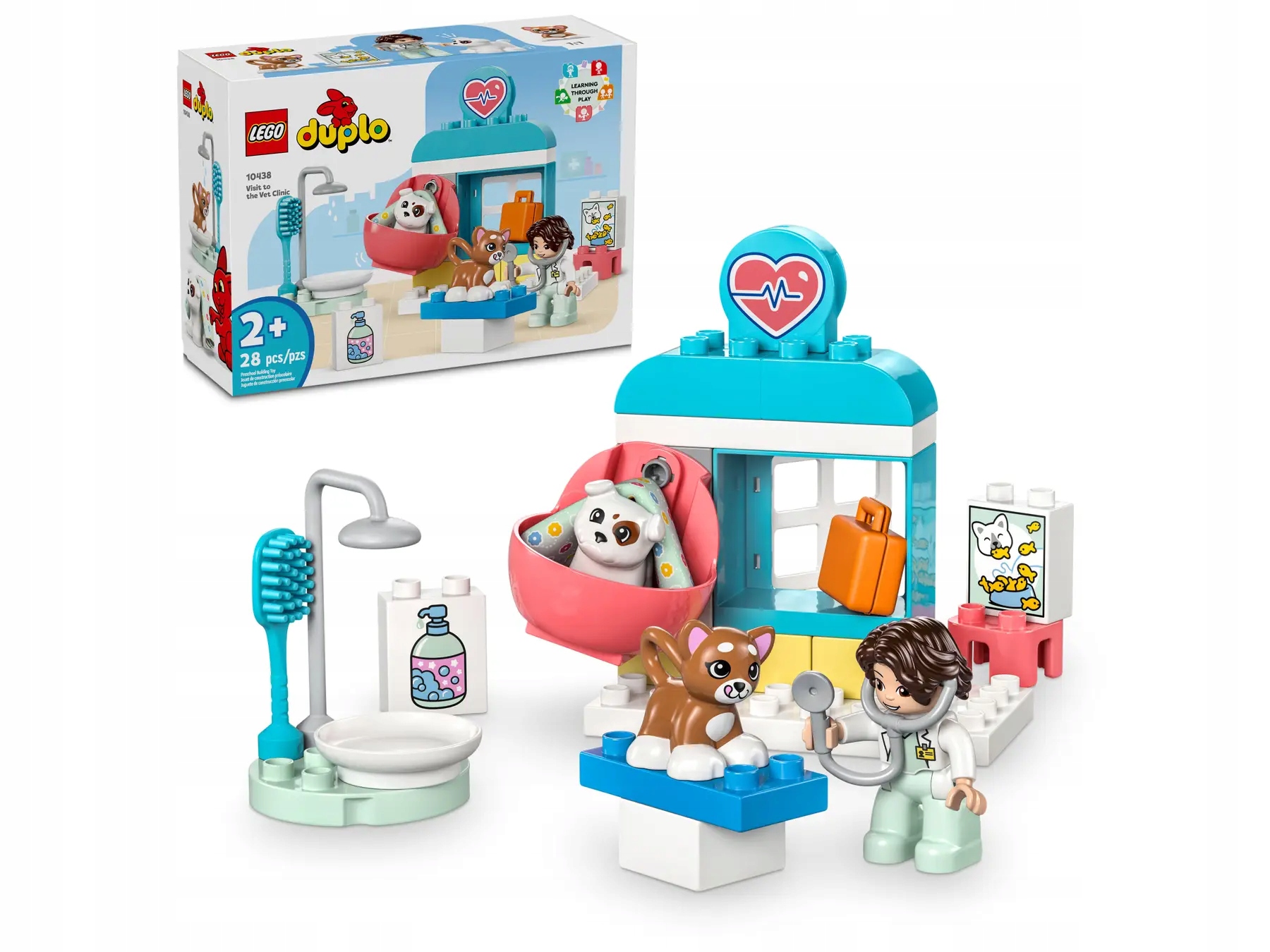 Lego Duplo 10438 Návštěva v léčebně pro zvířata