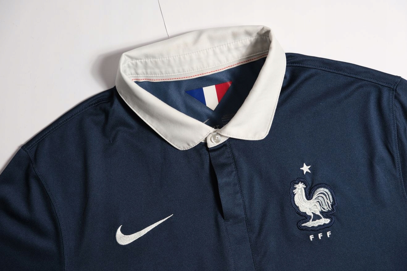 FRANCJA__FRANCE FFF__NIKE__HOME SHIRT 2014-15__L Kolekcja 2014
