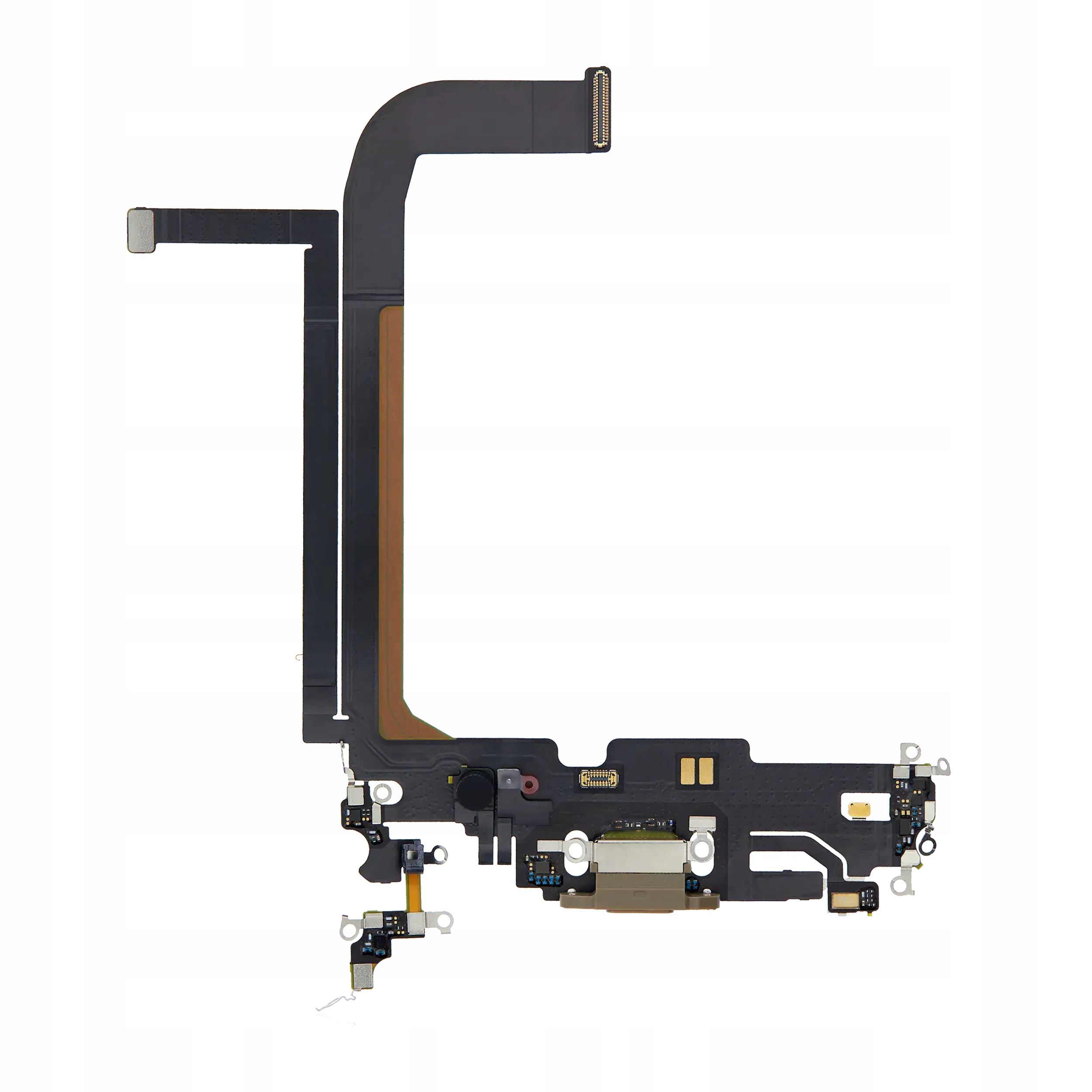 Złącze Ładowania Port Lightning Mikrofon do iPhone 13 Pro Max Gold Premium