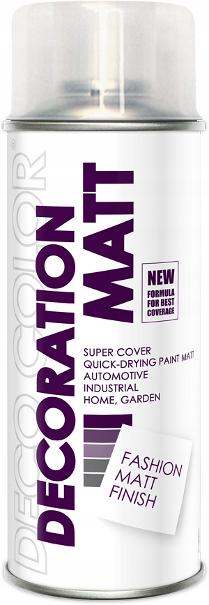 

Spray Lakier W Spreju Deco Matt 400ML Bezbarwny