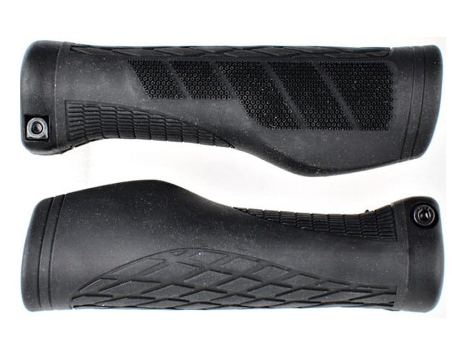 Chwyty ergo VELO VLG-1777D2 czarne 1 x przykręcane