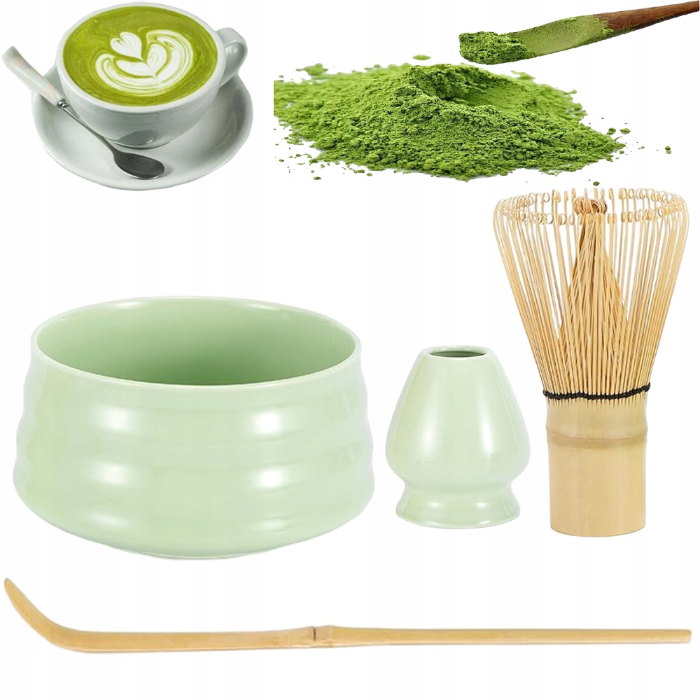 Levně Tradiční Sada Pro Přípravu Matcha, Přírodní Bambus A Hlína