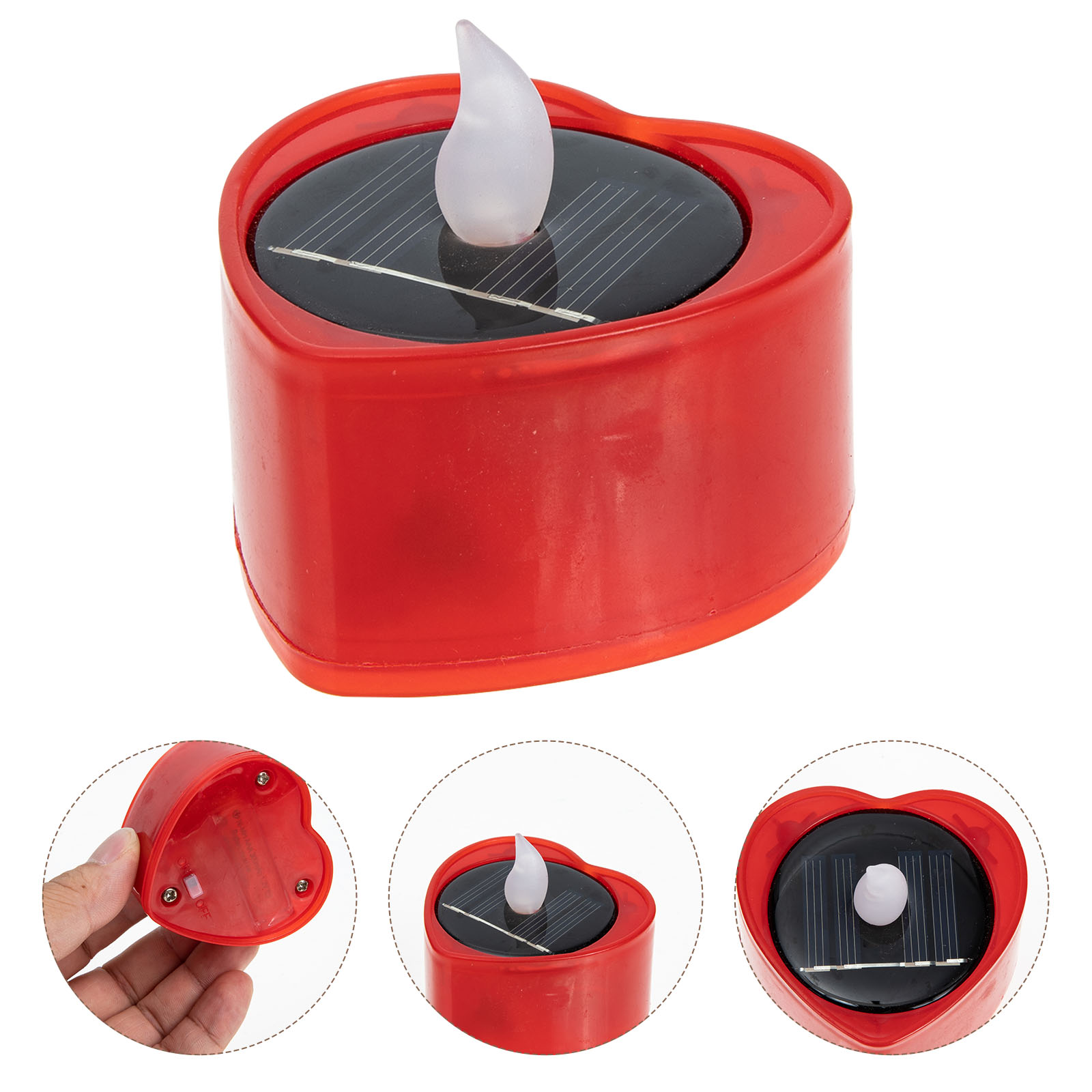 6 SZT. SŁONECZNYCH PODSTAWEK ŚWIECA LED ZASILANA SŁONECZNIE Rodzaj gwintu inny