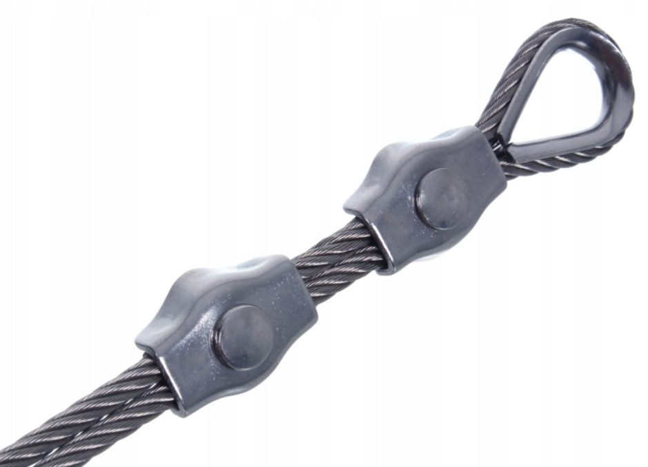 ZACISK DO LIN SIODEŁKOWY NIERDZEWNY POJEDYNCZY 5MM Marka inna