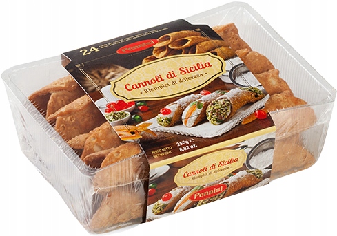 3x Trubky Cannoli di Siciliani 250 g Penissi