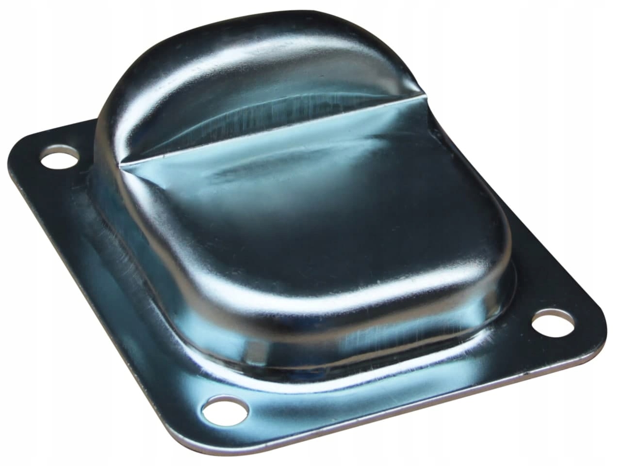 STOPER OGRANICZNIK ODBÓJ OPÓR ODBOJNIK DO BRAMY OCYNKOWANY 4cm STALOWY