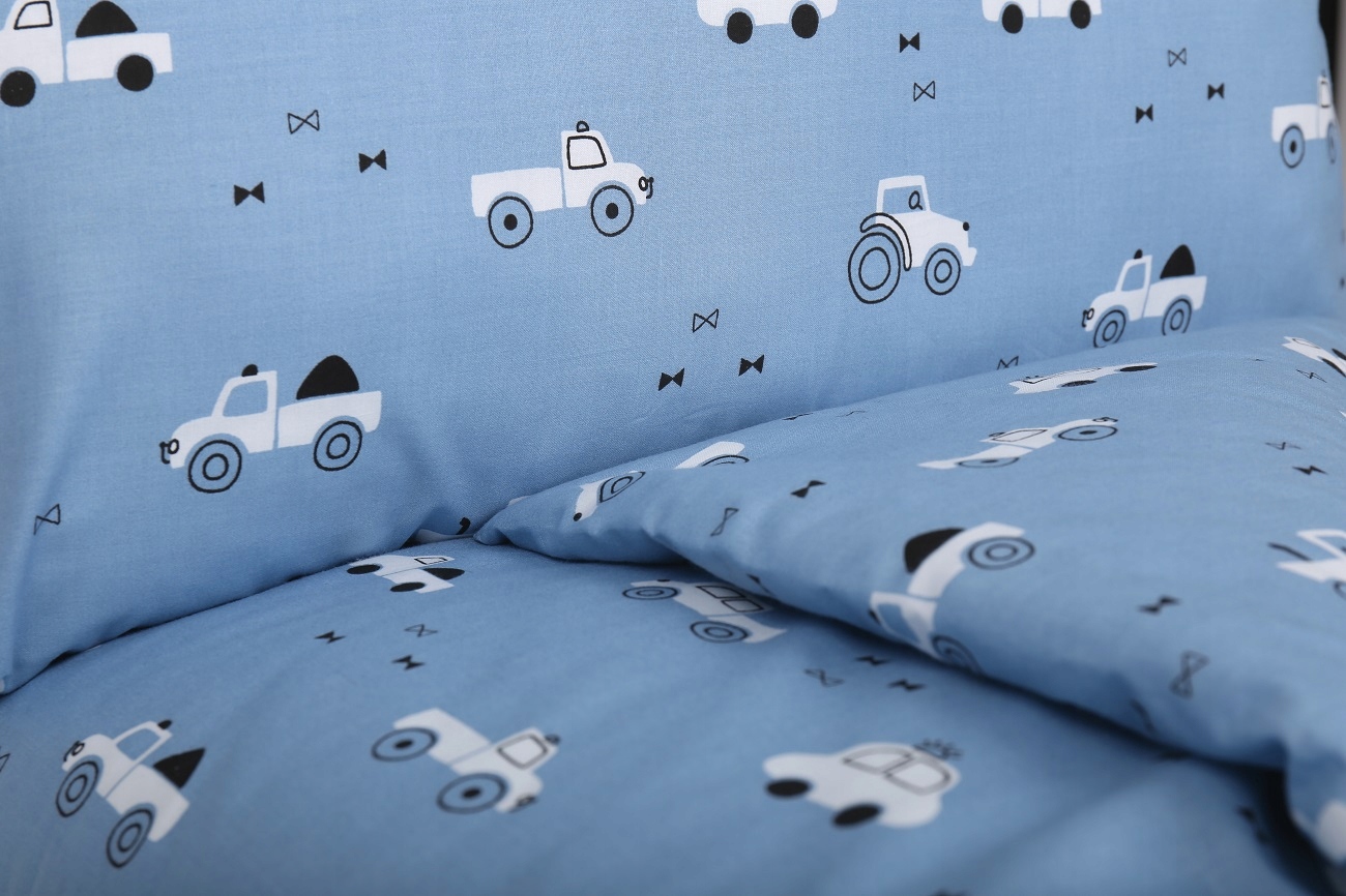 PRZEŚCIERADŁO DO ŁÓŻECZKA Z GUMKĄ BAWEŁNA 100% 140x70 BABYMAM Szerokość produktu 70 cm