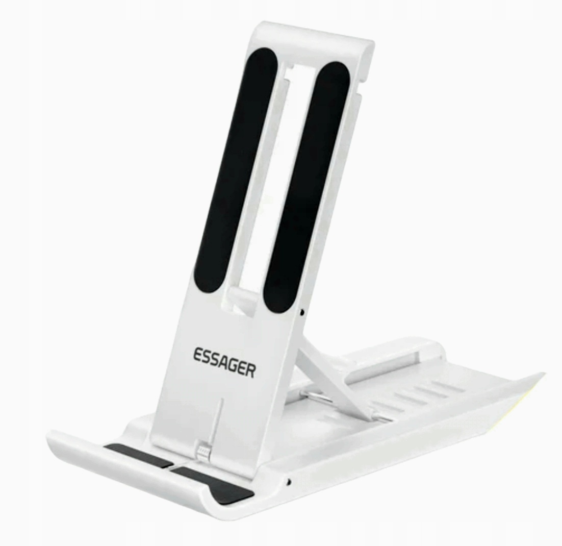 Podstawka ESSAGER biała do smartfona tabletu
