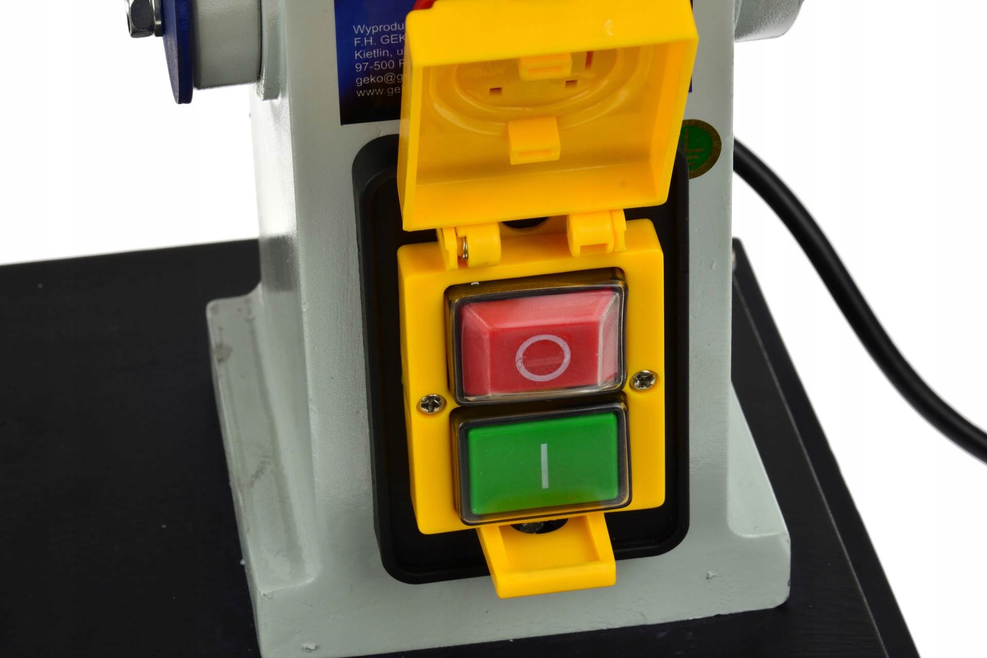 OSTRZAŁKA ELEKTRYCZNA DO PIŁ TARCZOWYCH 700MM GEKO Wewnętrzna średnica tarczy 32 mm