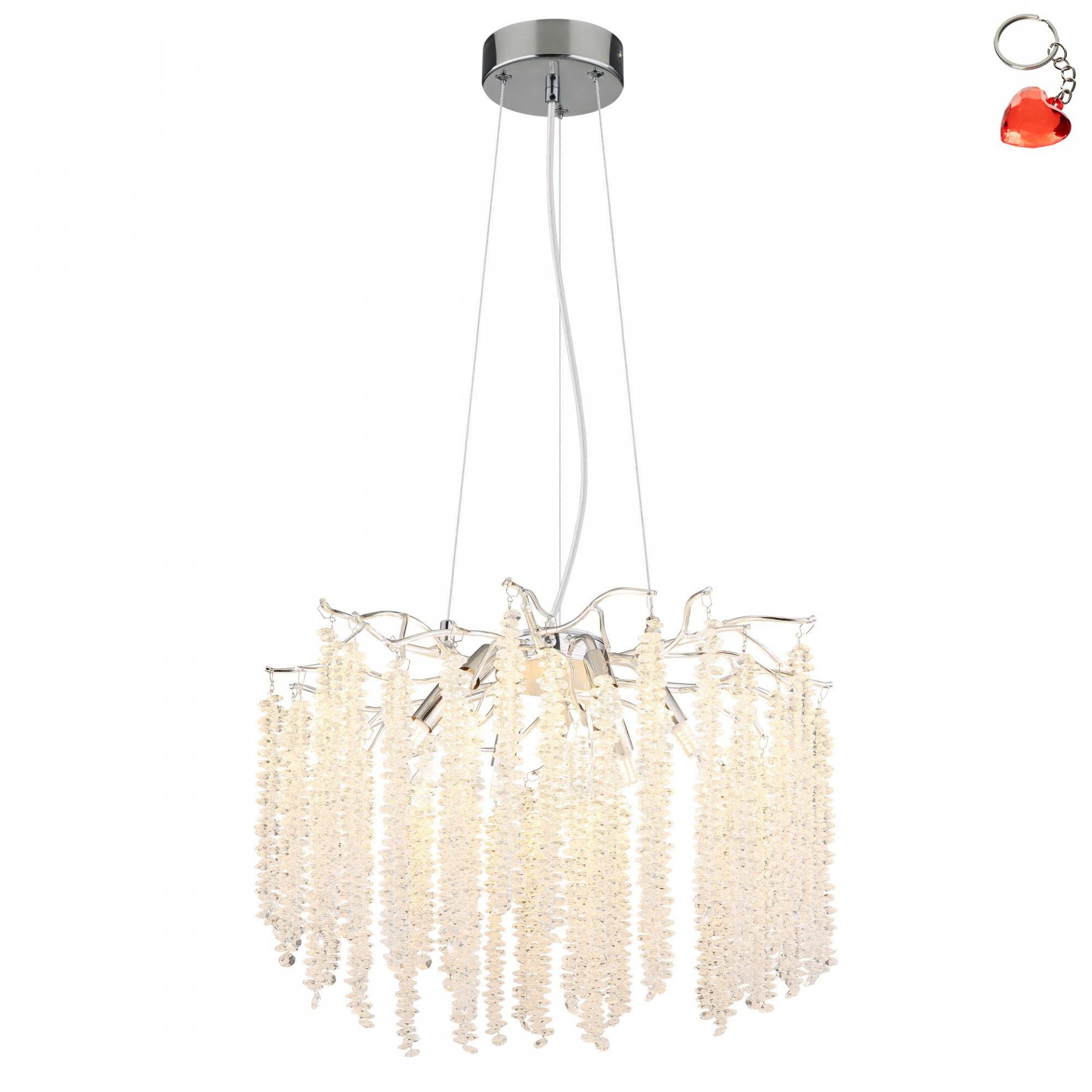 Závesná lampa Laverne 64137-6 Globo