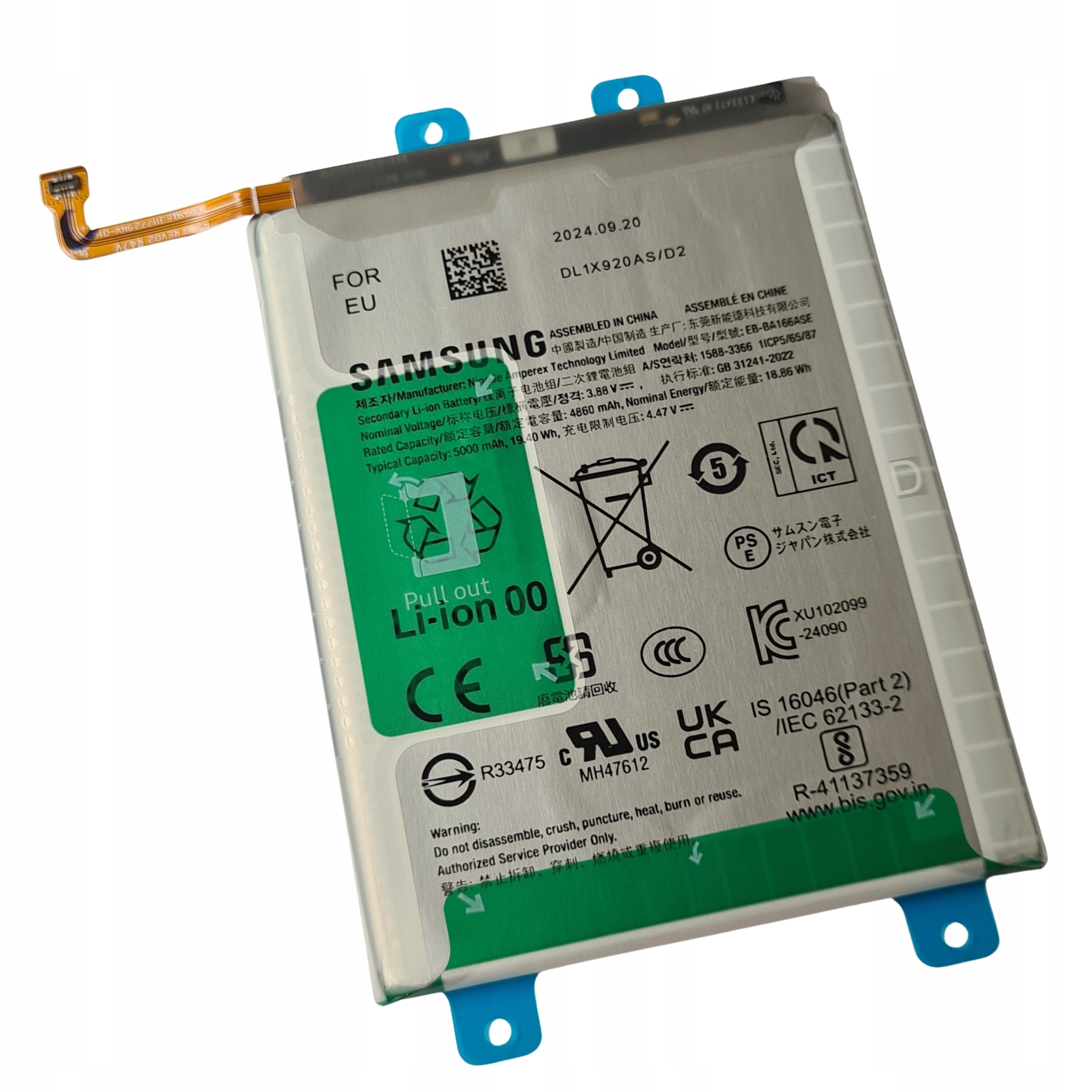 Org Nová originální baterie akumulátor pro Samsung Galaxy A16 (SM-A165)