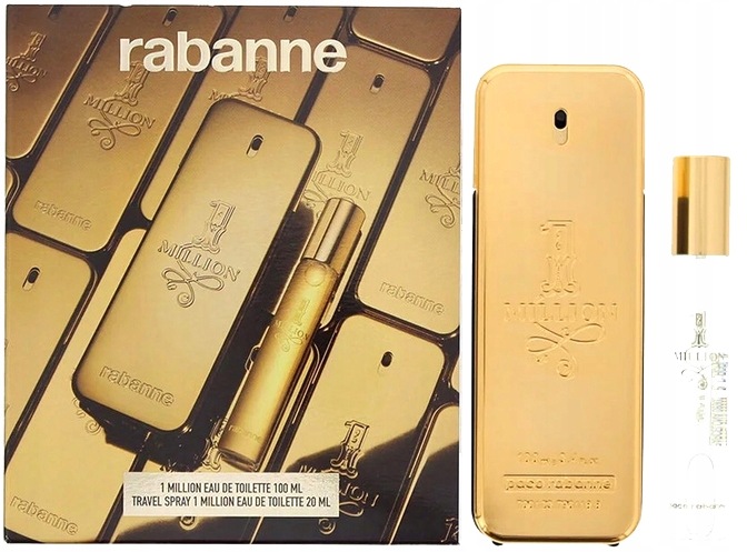 Paco Rabanne 1 Million Edt 100 ML 20 ML Originál