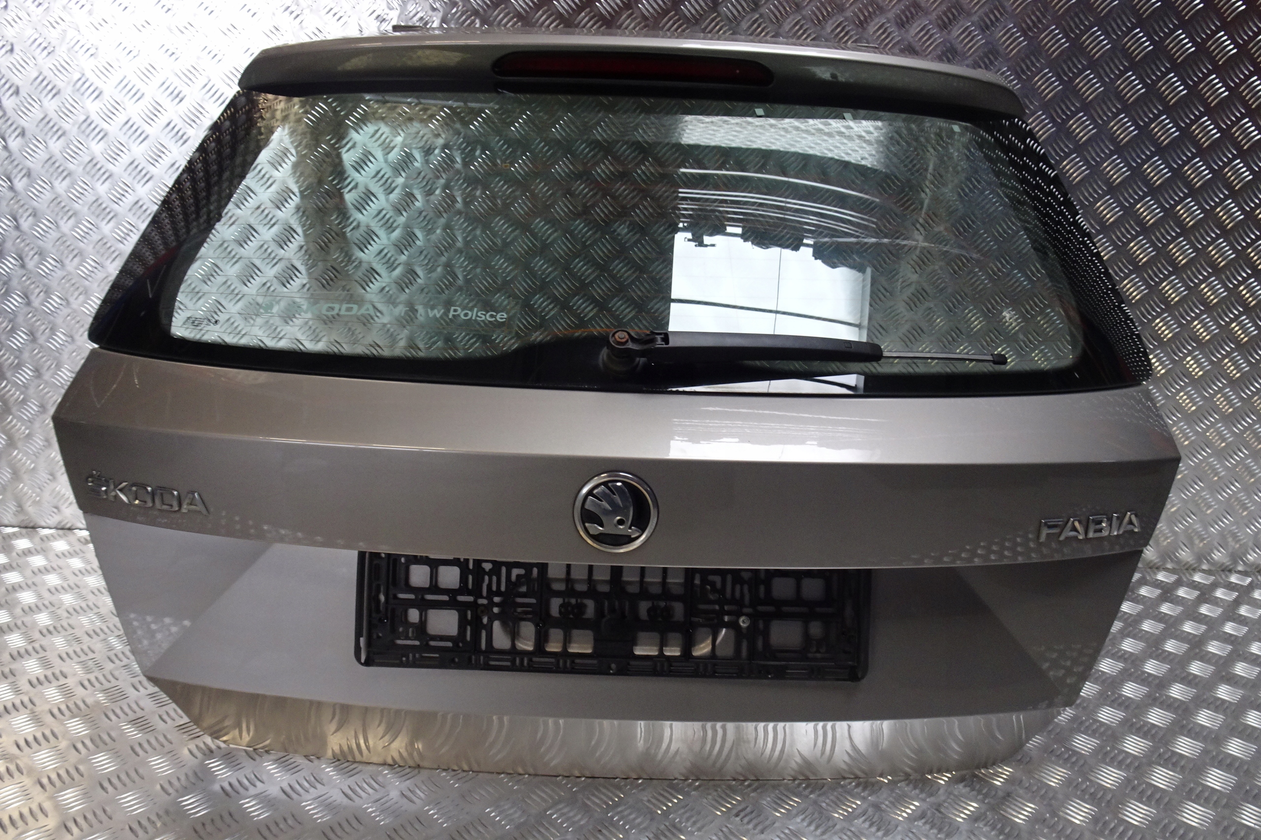 SKODA FABIA III HB - KLAPA TYLNA KOMPLETNA