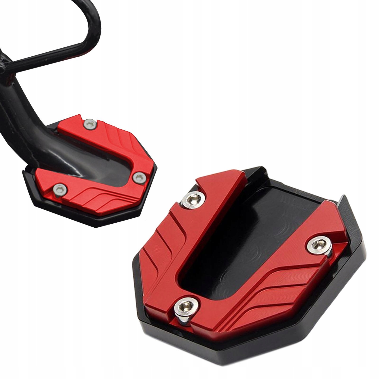 Motocykl Podpórka boczna, czerwona Liczba zębów na tarczach 0