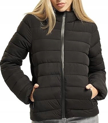 Teplá dámská bunda Champion 114549-KK001 černá Xs