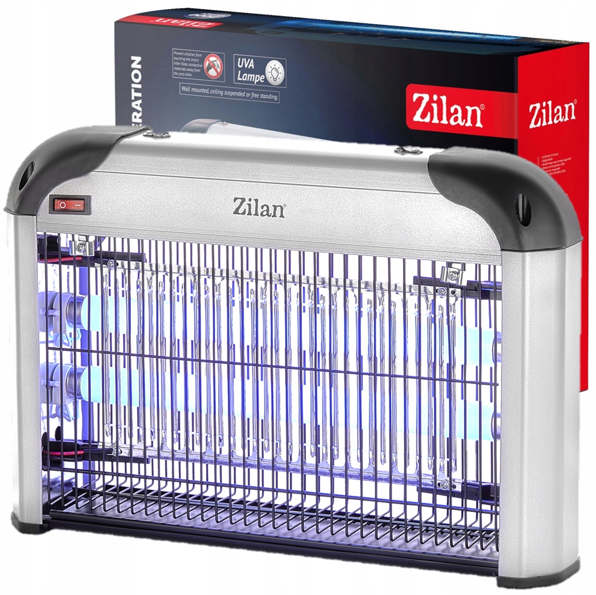 Lampa Owadobójcza Uv Na Komary Muchy Owady Mocna