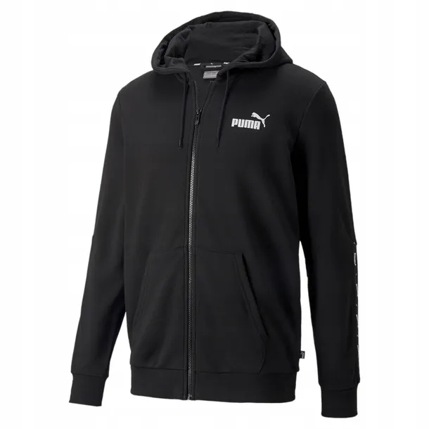 Puma Mikina Na Zip Ess+ Tape 848768 01 vel. S
