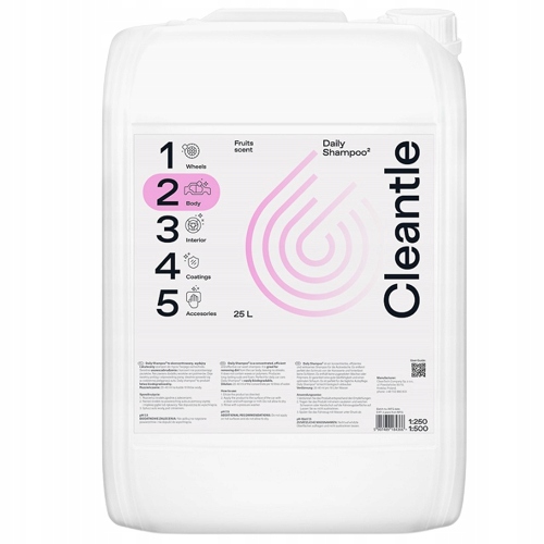 Cleantle Daily Shampoo Autošampón 25L