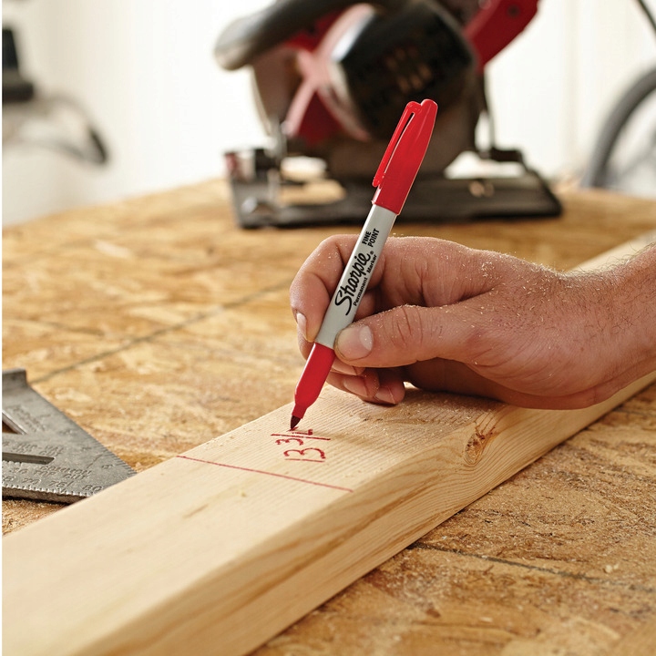 MARKER Sharpie Fine permanentny pisak CZARNY z USA Marka Sharpie