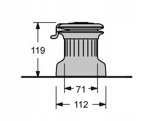 KABESTAN XT16 ANTX16/AL 1 SPEED Marka Antal