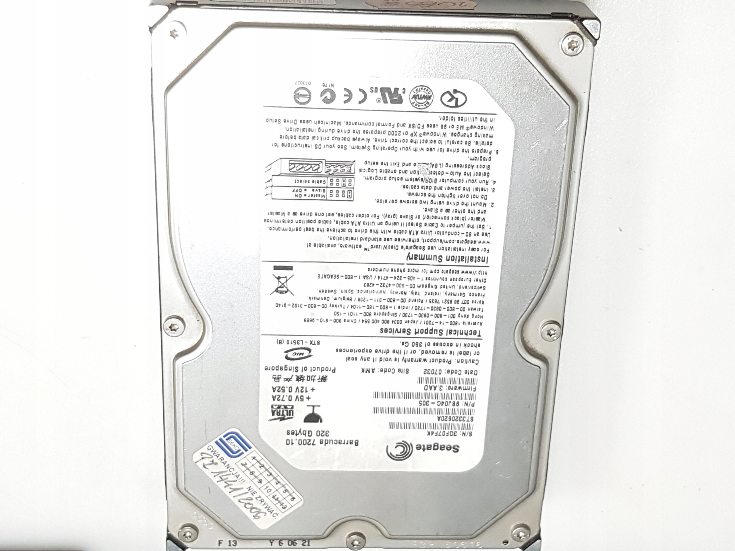 不*国様 10台新品Seagate Barracuda 7200.10 160G Seagate Barracuda