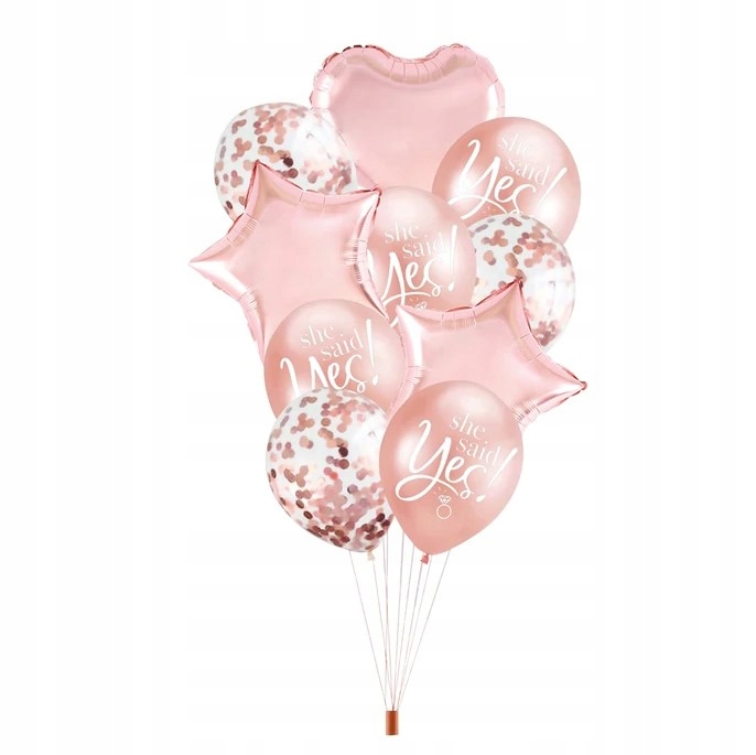 

Balony na Wieczór Panieński She Said Yes 10szt