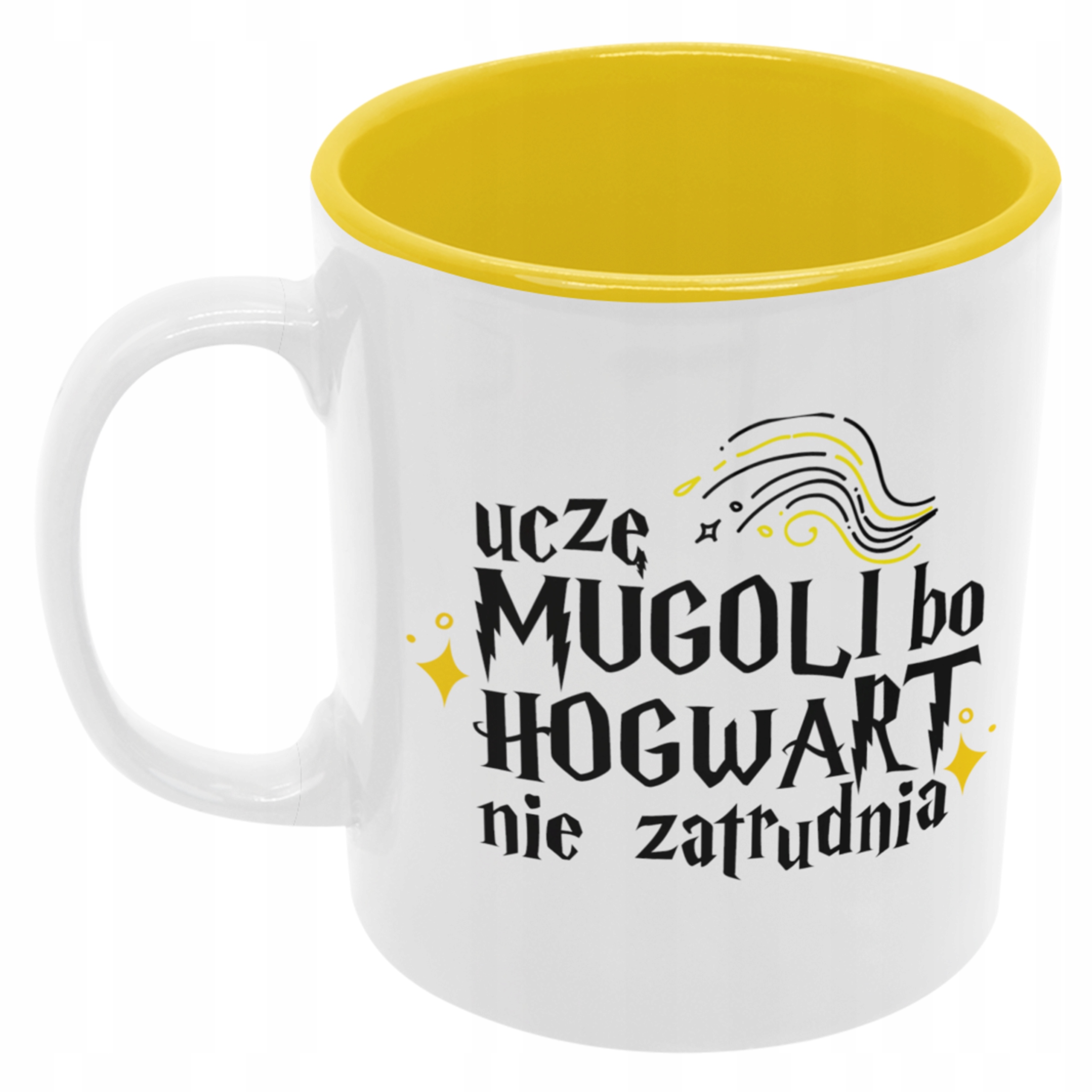 

Kubek Dzień Nauczyciela nauczycielki żółty