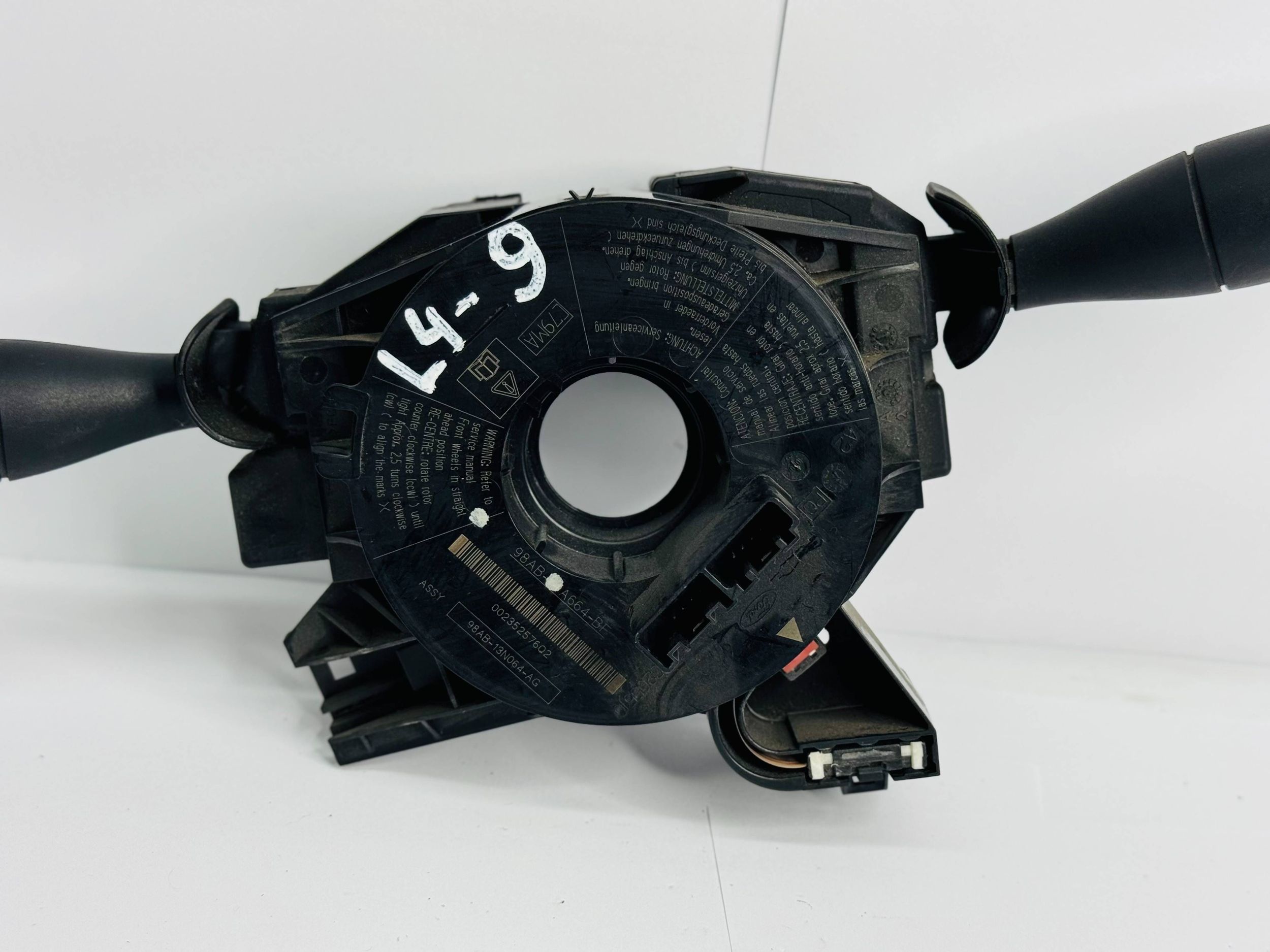 steering wheel levers and controls ring FORD FOCUS MK1 98AB-14A664-BF