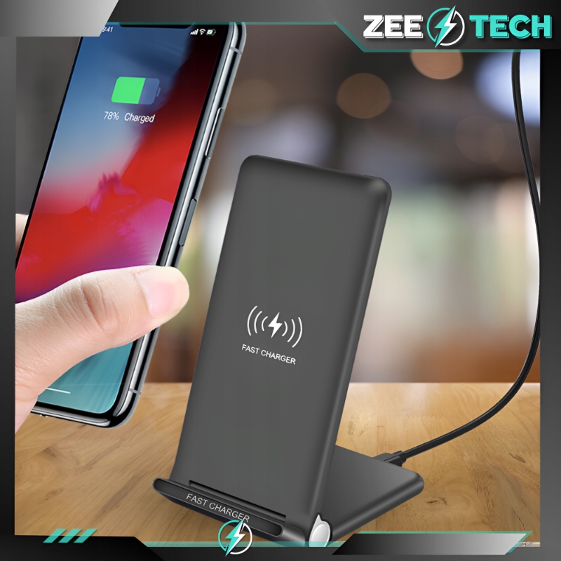 SZYBKA ŁADOWARKA INDUKCYJNA BEZPRZEWODOWA 20W QI FAST CHARGE USB-C SZYBKA Stan opakowania oryginalne