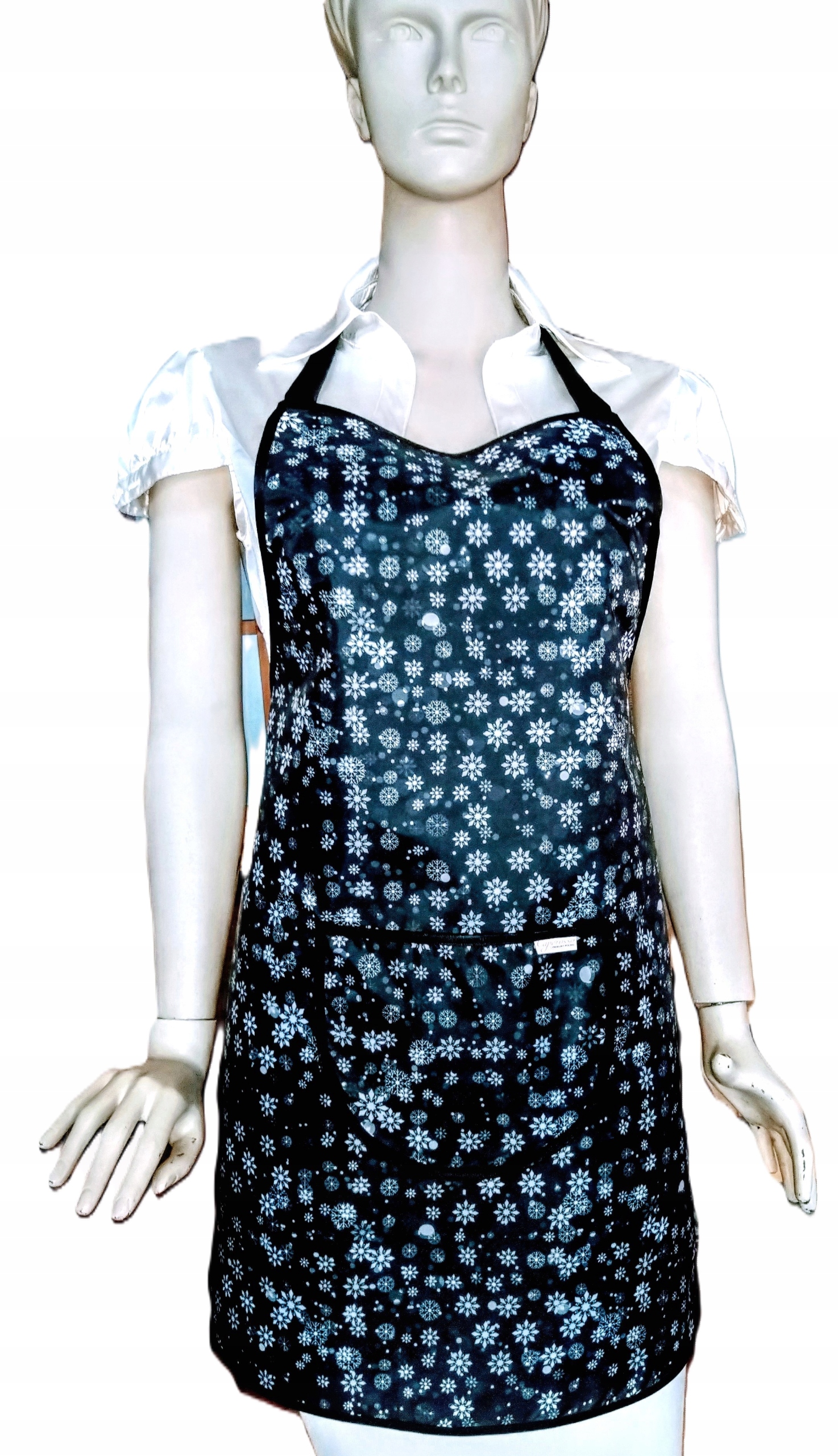 WODOODPORNY fartuch ZAPASKA UNIWERSALNY DAMSKI MĘSKI KUCHENNY na grilla Waga produktu z opakowaniem jednostkowym 0.05 kg