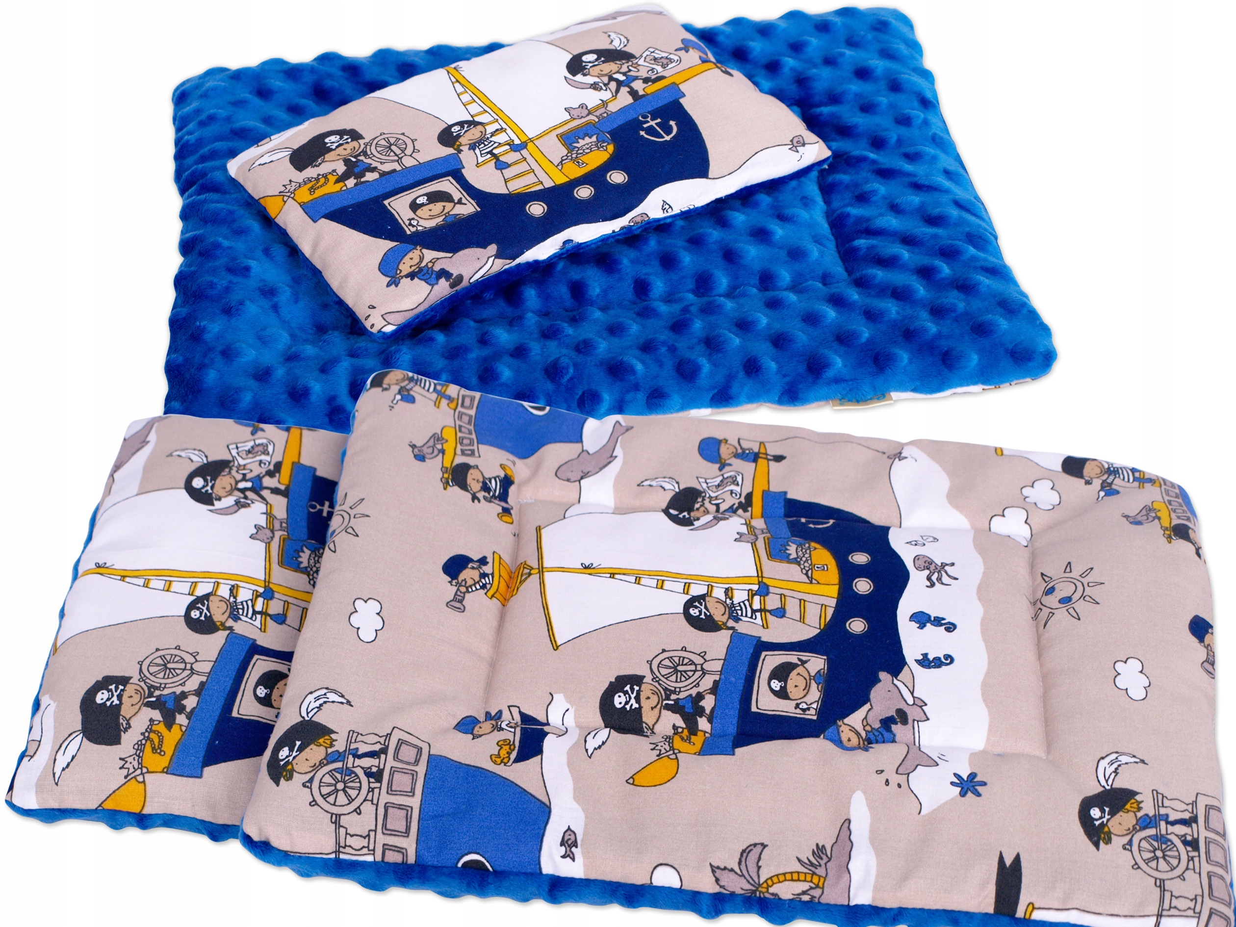 Pościel dla lalki - minky i bawełna pościele BOBO Marka BOBO