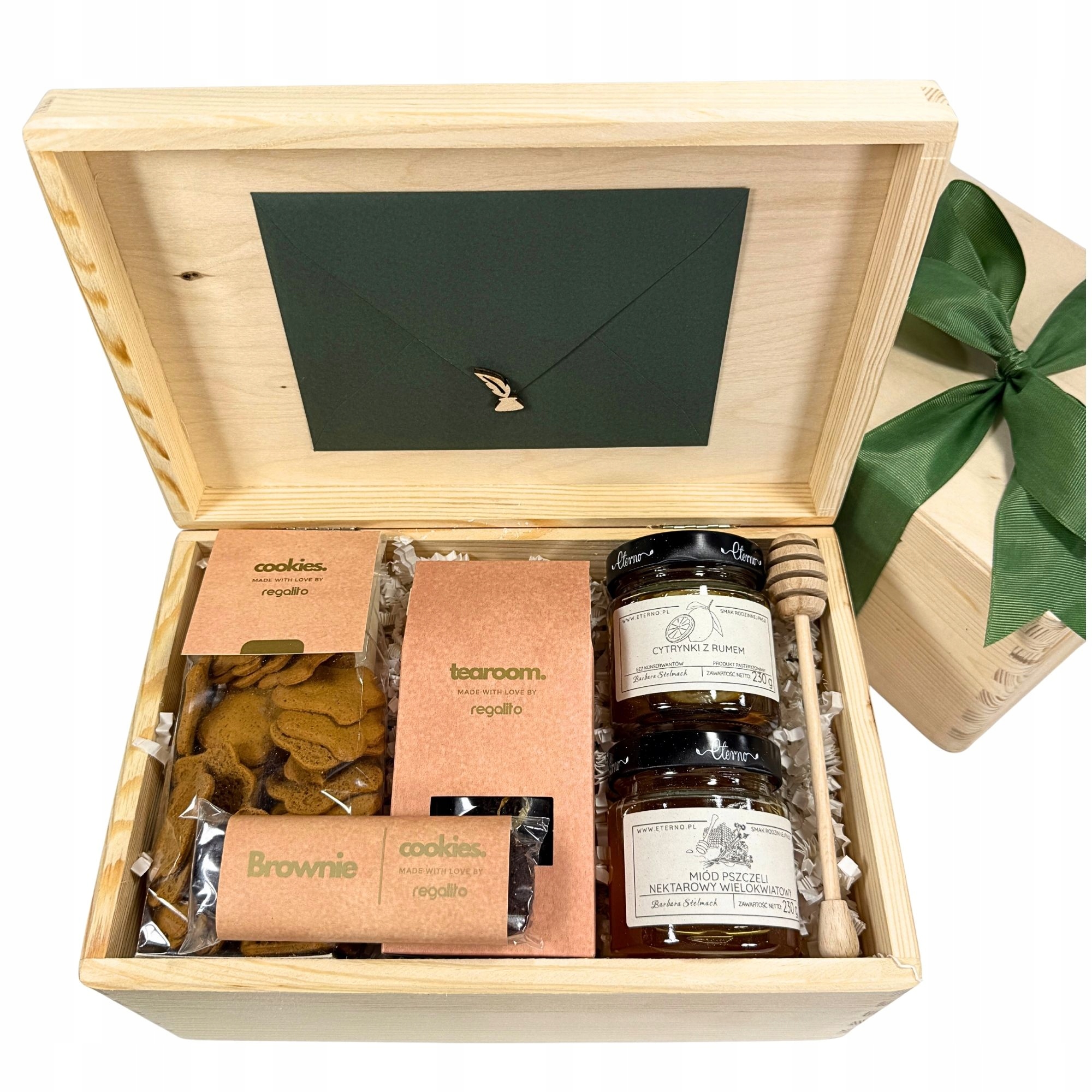 Box nr 686 Zestaw Kosz Prezentowy Upominek Personalizowany Pudełko