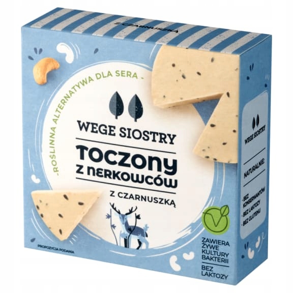 Levně Vege Siostry Točená klasika z kešu s černuchou