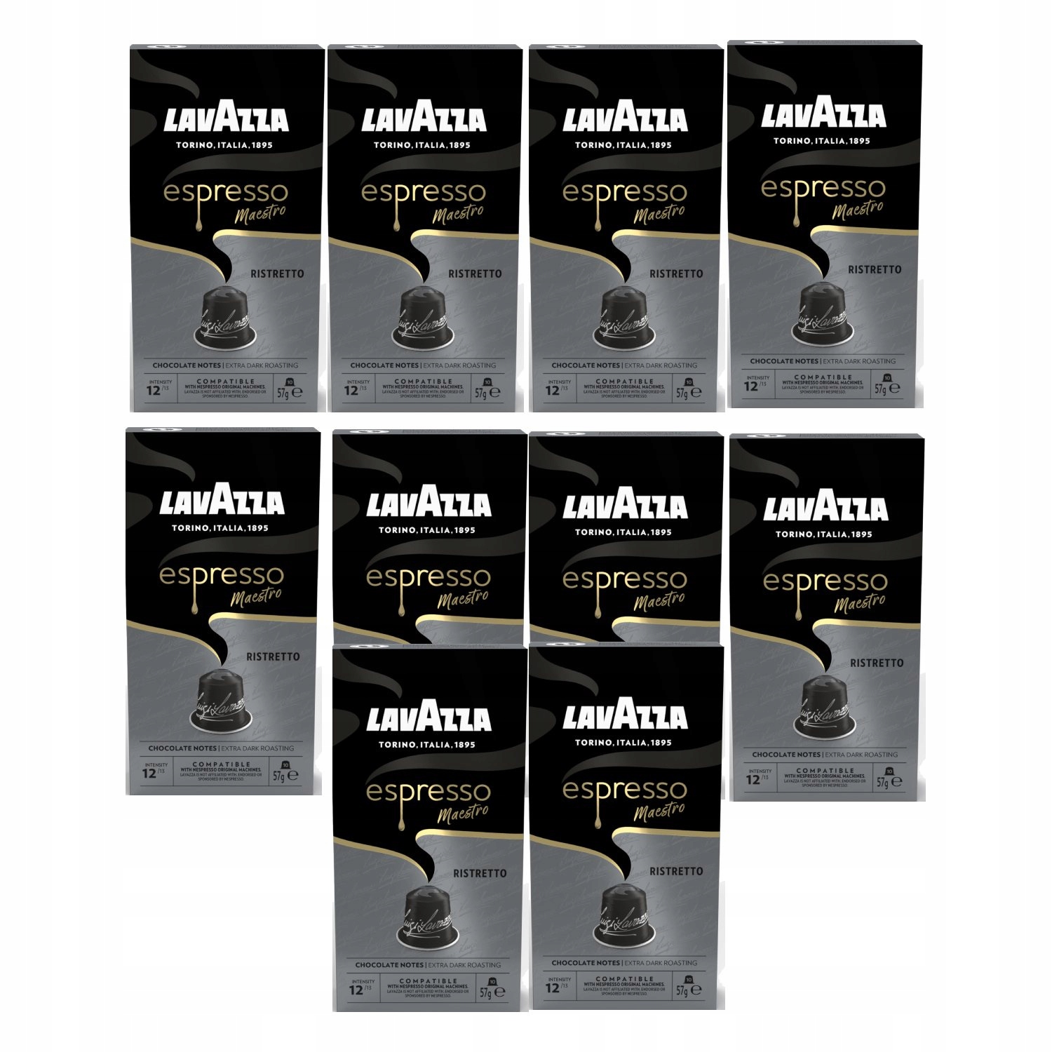 Levně Kapsle pro Nespresso Lavazza Maestro Ristretto 100 Ks