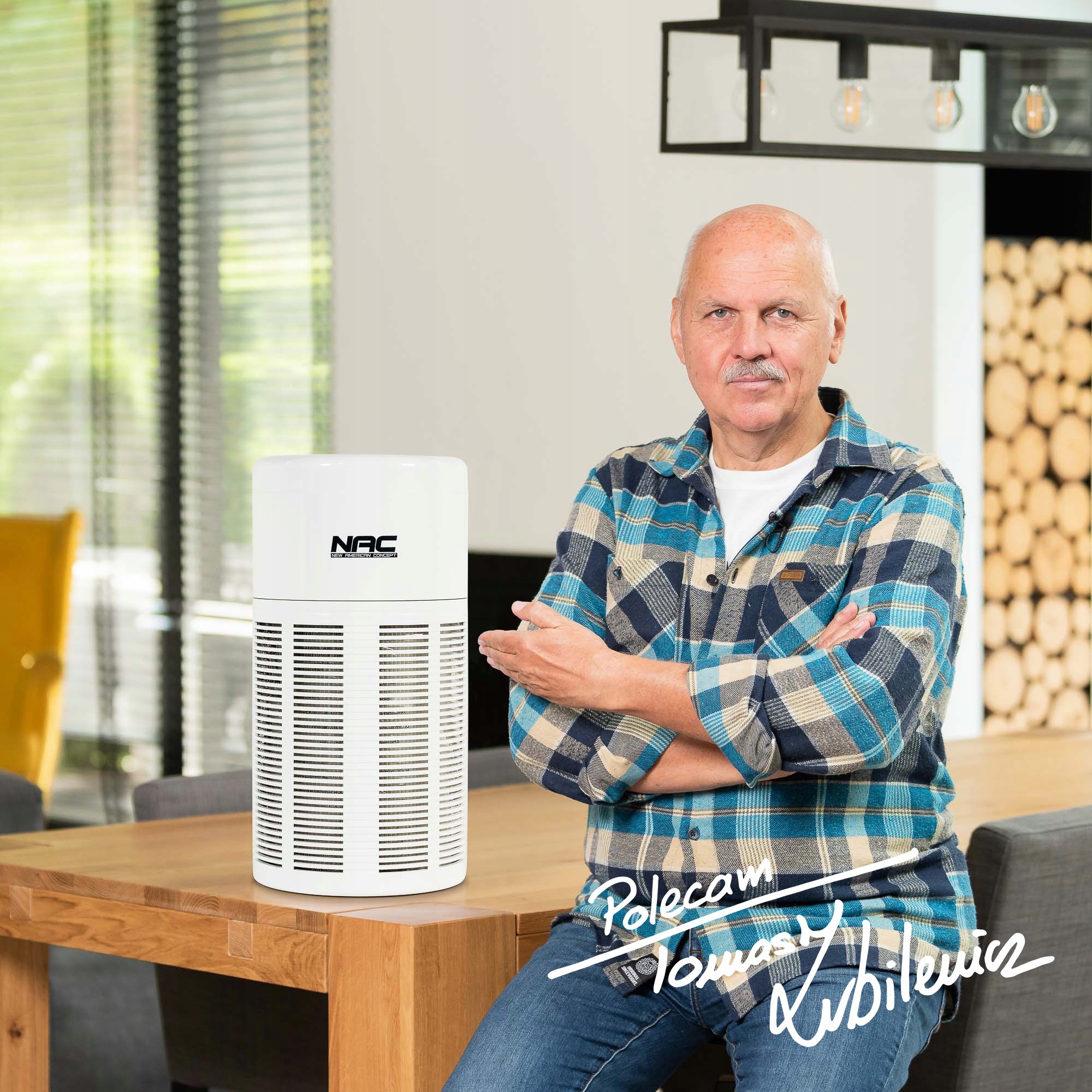 OCZYSZCZACZ POWIETRZA NAC AP145-DN HEPA JONIZACJA LAMPA UV DO DOMU BIURA Kod producenta AP145-DN