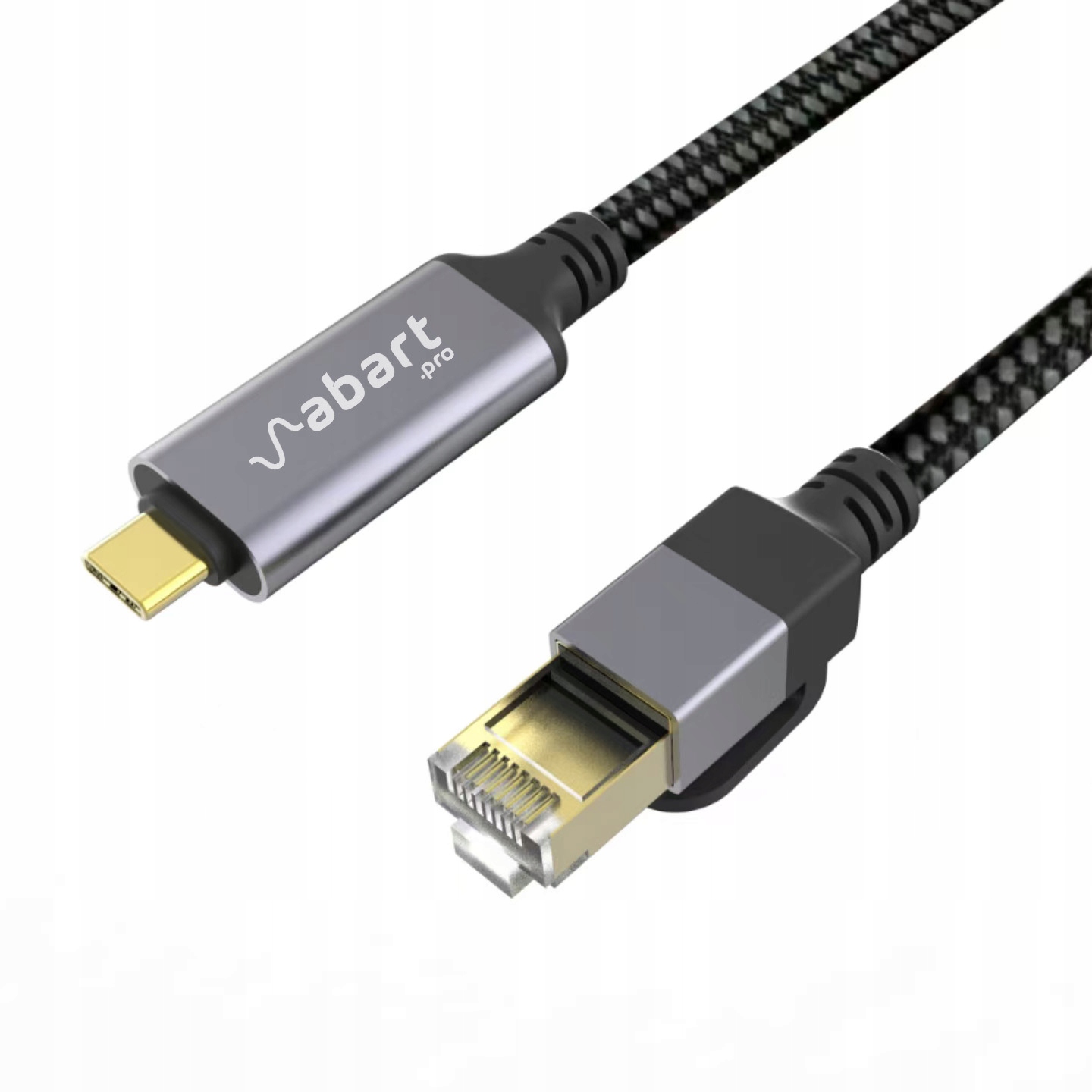 Kabel Usb-c RJ45 síťová karta Lan Usb 1000Mb/s macOS Win iPad Android 10 m
